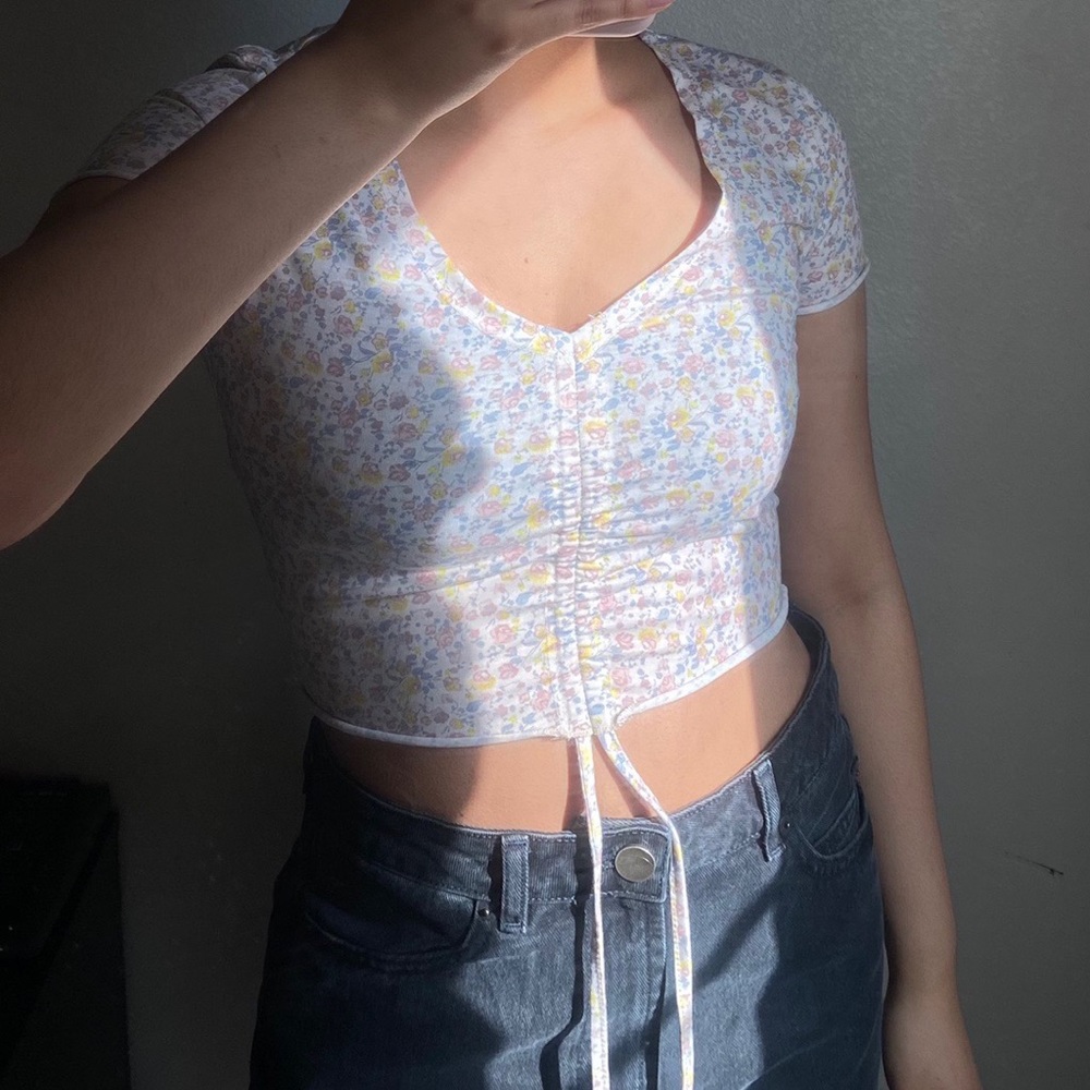 Floral Crop top